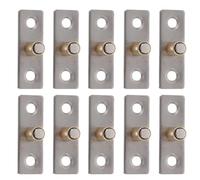 NUSITOU 10pcs Barn Door Floor Guide Roller Guide Copper Iron Sliding Door Hardware Enhanced Stability Quiet Performance and Offices 8mm Shaft Diameter