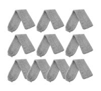 NUSITOU 10pcs Retractable Dust Cloth under Bed and Sofa Cleaning Microfiber Flexible Gap Duster Cloth Maneuverable and Easy to Replace for Furniture Bottoms