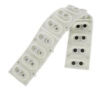 NUSITOU 12-key Electronic Organ Repair Part Silicone Conductive Rubber Pad Keyboard Contact Sheet Fast and Sensitive Keyboard Response Protects Internal Components for Music Classroom Use