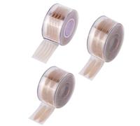 NUSITOU 1200pcs Ultra-thin Breathable Mesh Eyelid Tape with Invisible Double Eyelid Lifter Strips for Hooded Droopy Uneven Eyes Comfortable Flexible Lid Stickers for All-day Wear