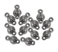 NUSITOU 12pcs Iron Bell Pendant Charms for Crafting and Wind Chime Making, Vintage Style with Beautiful Sound and Easy Installation, for DIY Jewellery and Feng Shui Decor