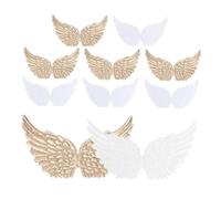 NUSITOU 12pcs Party Decoration Costume Backpack Accessories Angel Wings Lightweight Cloth Material Unique Angel Wing Design Versatile for Occasions for Costume Balls and Parties