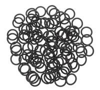 NUSITOU 150pcs Black Rubber O-Rings for Fire Extinguisher Bottle, Easy Installation with Excellent Sealing Performance, Sturdy Sealing Gasket for Fire Extinguisher Maintenance