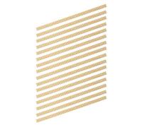 NUSITOU 16pcs Guitar Strip Purfling Wood Binding Edge Inlay Strip Khaki Color Easy DIY Installation Enhanced Guitar Appearance Wood Purfling for Instrument Body Stage Presence