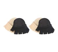 NUSITOU 2 Pairs Half Palm Socks Open Toe Covers Elastic Chinlon Thin Practical Comfortable Invisible Socks for Women Shoe Pad for High Heels Keep Feet Dry for High Heel Shoes Birthday