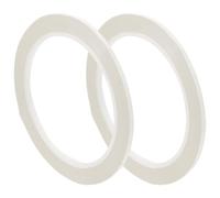NUSITOU 2 Rolls White Pvc Fretboard Tape for Violin and Cello, Beginner Fingerboard Tape for Learning and Training, Improves Finger Placement without Affecting Playing