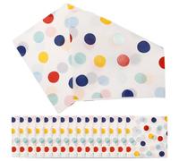 NUSITOU 20 Sheets Polka Dot Tissue of Party Napkins Novelty Dots Themed Paper Dinner Napkins Decorative Disposable for Household Table Party Tissue Paper Printing Accessories