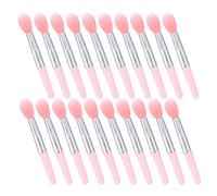 NUSITOU 24pcs Mini Silicone Lip Mask Applicator Brush for Lips and Eyes Soft Silicone Texture for Maximizing Coverage and Contouring Makeup Tool for Everyday Use
