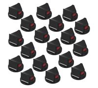 NUSITOU 25pcs Black Spray Paint Nozzles for Spray Cans Graffiti Replacement Nozzle Tips Waterproof Button Direct Fitment Caps