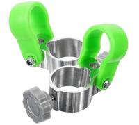 NUSITOU 2pcs Aluminum Alloy Fishing Umbrella Holder Clamp with Easy Installation and Convenient Use, Stylish Angling Umbrella Bracket for Outdoor Fishing Activities