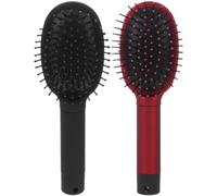 NUSITOU 2pcs Comb Storage Box Hair Comb Diversion Safe for Hair Brushes Multi-purpose Fits Small Items for Travel Home Use