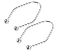 NUSITOU 2pcs Facial Dimples Maker Stainless Steel Dimple Trainer for Face Cheeks Effective Formation and Compact Lightweight Design for Natural Smile Enhancement