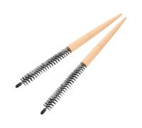NUSITOU 2pcs Fine Tooth Teasing Comb Set with Ultrafine Bristle Design and Gentle on Hair Features Small Hair Lift Brushes for Creating Volume and Texture on Bangs and Roots