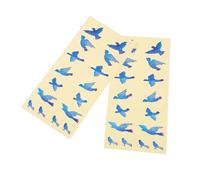 NUSITOU 2pcs Guitar Fingerboard Decals Guitar Sticker Pvc Material Creative Lovely Design Thin Flexible Cover Flawed Part Electric Decoration Random Color