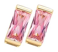 NUSITOU 2pcs Hip Hop Teeth Metal Teeth Grills Unique Look Copper Rhinestone Comfortable and Stable Support Long Time Using Rap Enthusiasts Cosplay Shows Simple Structure Light Weight