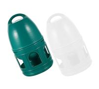 NUSITOU 2pcs Pigeon Bird Water Feeder Large Capacity and Portable Plastic Design, Bird Cage Accessory for Indoor and Outdoor Use