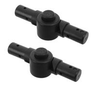 NUSITOU 2pcs Plastic Wheelchair Connector for Manual Wheelchair Backrest, Quick Folding Replacement Hinge with Integrated Bearing, Smooth Operation Foldable Joint for 22.2mm Tube