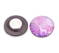NUSITOU 2pcs Purple Gem Art Fixators Cross Stitch Locators Art Film Fixing Tools Embroidery Supplies for DIY Mosaic Craft Kits
