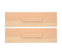 NUSITOU 2pcs Rectangular Soap Mold Wooden Lid Cover for Cold Process Soap Making, Wood Material to Keep Warm and Prevent Dust, for Handmade DIY Craft