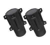 NUSITOU 2pcs Retractable Queue Barrier Belt Wall-mounted Crowd Control Rope for Elevator Maintenance High-visibility Warning Tape Quick Installation for Airports Restaurants High-traffic