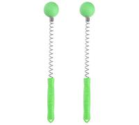 NUSITOU 2pcs Silicone Back Massager Hammer with Spring Handle Design for Trigger Points Massage and Muscle Release, Portable Body Massagers for Travel and Office Use