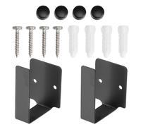 NUSITOU 2pcs Stainless Steel Pot Lid Racks with Super Strong Load-Bearing and Punch Free Design, Multifunctional Kitchen Wall Hooks for Hanging Cutting Boards and Pot Covers