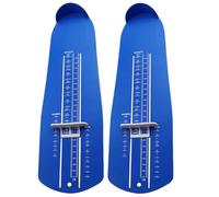 NUSITOU 2pcs US Size Foot Measuring Device Blue Foot Sizer Ruler with Tape for Accurate Adult Shoe Size Measurement