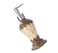 NUSITOU 300ml Reusable Portable Dispenser Bottle with Push down Pump, Resin and Plastic Shampoo Lotion Bottle for Conditioner and Body Wash, for Bathroom Use