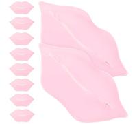 NUSITOU 30pcs Lip Caring Masks for Women Lightweight Portable Lip Moisturizing Pads with Collagens Pvc Material for Winter Use