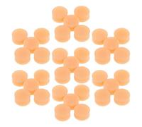NUSITOU 36pcs Orange Acrylic Guitar Fret Markers with Rounded Inlay Dots for Acoustic Guitar, Precision Fret Recognition and Practice Aid, Suitable for Hobbyists and Beginners