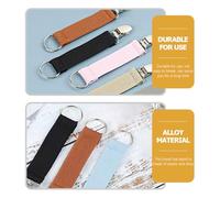 NUSITOU 3pcs Elastic Hat Clip Retainer for Travel Backpack Hat Holder with Polyester and Metal Material for Sailing and Camping