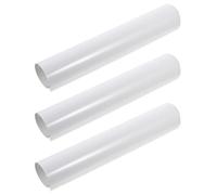 NUSITOU 3pcs White Heat Transfer Film for DIY Clothes Lettering, Plastic Material with Easy Operation and Custom Garment Decoration, for Printed on A T-Shirt