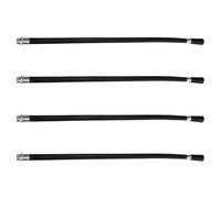 NUSITOU 4pcs Fire Extinguisher Spray Tube Hose Fittings Black Pp Material Safety Assurance Versatile Compatibility for Workplace Fire Protection