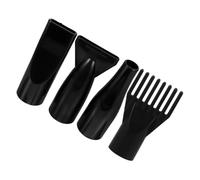 NUSITOU 4pcs Hair Dryer Diffuser Attachment Hair Dryer Front Nozzle 4.72x2.75x1.57in Practical Design Comfortable Drying Experience Abs Material Simple Style Pet Grooming for Cats and Pets