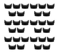 NUSITOU 50pcs Walker Spacer Curved Washer Plastic Lightweight Wear-Resistant Round Design for Home Use and Rehabilitation Centres Mobility Aid Accessories