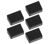 NUSITOU 5pcs Fader Knobs Potentiometer Knob Replacement Rubber Mixer Slider Caps Black Lasting Use Smooth Operation for Dj Equipment