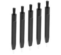 NUSITOU 5pcs Hearing Aid Cleaning Brushes Kit for Clearing Trapped Ear Wax and Cleaning Hearing Aids Made of Sturdy Abs and Nylon