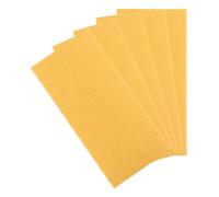 NUSITOU 5pcs Plastic Bee Hive Frame Foundation Sheet with Beeswax Coating, 8 Inch Deep Wax Foundation Sheet Preventing Warping and Cracking, Suitable for Apiary Beekeeping Brood Box Use