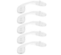 NUSITOU 5pcs Silicone Non-slip Eyeglasses Nose Pads for Comfortable Nose Support and Secure Fit, Sturdy and Not Easy to Break, Suitable for Adult and Glasses