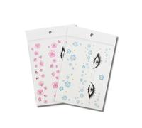 NUSITOU 6pcs Daisy Face Stickers Waterproof Makeup Decals Small Collarbone Temporary for Women Non-toxic Festival Party Body Art Random Color