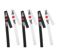 NUSITOU 6pcs Japanese Headband for Sushi Chef and Karate Use, Breathable Polyester Headband with Sweat Management, Classic Japanese Style Hair Accessory for Busy Kitchens and Martial Arts