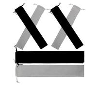 NUSITOU 6pcs Soprano Recorder Organizer Pouch Set of Stylish Cloth Drawstring Bags Solid and Sturdy Easy Organization Flute Carrying Bag on The Go