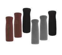 NUSITOU 6pcs Thickened Non-Slip Crutch Handle Covers for Elderly Comfortable Grip Walking Cane Handle Wraps Replacement