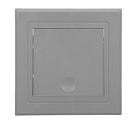 NUSITOU Access Panel Cover Plate with Concealed Design Plastic Abs Push-Press Self-Adhesive Removable Inspection Hatch Door for Wall Decoration Suitable for Maintenance and Repairs