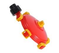 NUSITOU Automatic Water Level Controller for Pigs and Cattle with Sixclaw Knob Design, Abs Material, Red Colour, Aerodynamic Operation and Quick Disassembly for Farming Setups