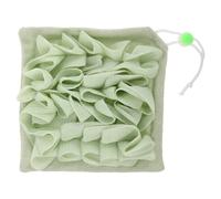 NUSITOU Bath Exfoliating Scrub Bath Cloth Shower Sponge Double-Sided Design Soap Pocket Pe Plush Cloth Luxurious Style Effective Cleansing Rich Lather for Men Women Shower Travel