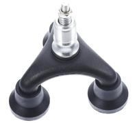 NUSITOU Black Abs Walking Cane Tips Anti-slip Nonstick Replacement Crutch Tips for Elderly Walking Sticks Suitable for Outdoor Activities and Snowshoeing