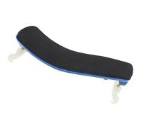 NUSITOU Blue Rubber Violin Rest Support Pad Curved Design, Easy-to-use Violin Holder Reducing Back Pressure for Comfortable Practice and Performance