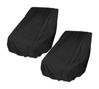NUSITOU Boat Seat Cover Foldable and Dust Resistant 2pcs 210d Oxford Cloth Waterproof Marine Chair Protector Size for Yacht and Captain Chair for Sailing Adventures and Fishing Trips