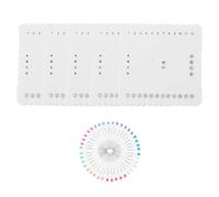 NUSITOU Braiding Board Kumihimo Plate 10Cm Square Foam Loom with Positioning Pin Set for Bracelet Crafting and Handwoven Jewelry